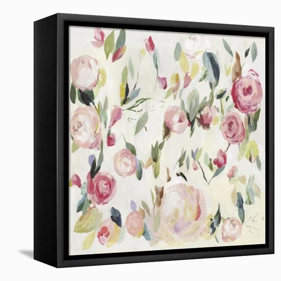 Roses Renaissance-Asia Jensen-Framed Stretched Canvas
