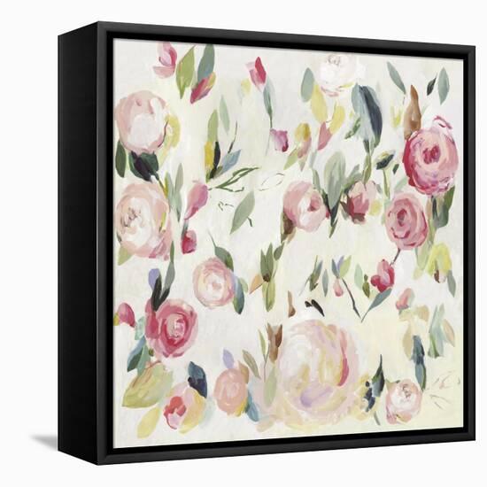 Roses Renaissance-Asia Jensen-Framed Stretched Canvas