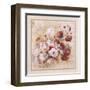 Roses Rouges et Blanches-Pascal Cessou-Framed Art Print