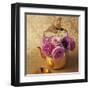 Roses, Teapot and Butterfly-Louis Gaillard-Framed Art Print