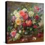 Roses - the Perfection of Summer-Albert Williams-Stretched Canvas