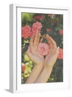 Roses Touch-Michalina Wozniak-Framed Photographic Print