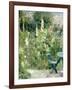 Roses Tremieres (Hollyhocks), 1884-Berthe Morisot-Framed Giclee Print