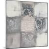 Roses Variation in Grey-Anna Flores-Mounted Art Print