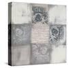 Roses Variation in Grey-Anna Flores-Stretched Canvas