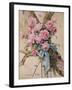 Roses watercolor on paper-Madeleine Lemaire-Framed Giclee Print
