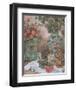 Roses with Bird Cage-Francie Botke-Framed Art Print