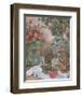 Roses with Bird Cage-Francie Botke-Framed Art Print