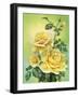 Roses Yellow-Olga And Alexey Drozdov-Framed Giclee Print