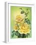 Roses Yellow-Olga And Alexey Drozdov-Framed Giclee Print