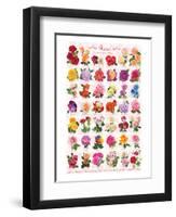 Roses-null-Framed Art Print