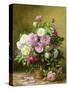 Roses-Albert Williams-Stretched Canvas