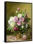 Roses-Albert Williams-Framed Stretched Canvas