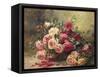 Roses-Albert Tibule Furcy de Lavault-Framed Stretched Canvas