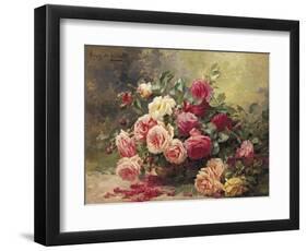 Roses-Albert Tibule Furcy de Lavault-Framed Giclee Print