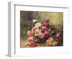 Roses-Albert Tibule Furcy de Lavault-Framed Giclee Print