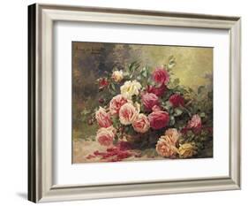 Roses-Albert Tibule Furcy de Lavault-Framed Giclee Print