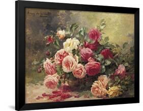 Roses-Albert Tibule Furcy de Lavault-Framed Premium Giclee Print