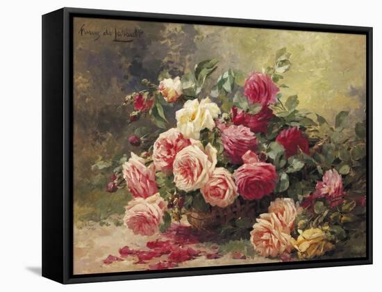 Roses-Albert Tibule Furcy de Lavault-Framed Stretched Canvas