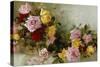 Roses-Alice B Chittenden-Stretched Canvas