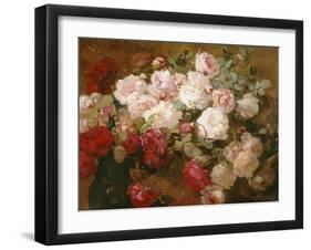 Roses-Franz Bischoff-Framed Art Print