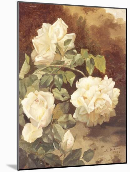 Roses-Alexandre Debrus-Mounted Giclee Print