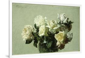 Roses-Henri Fantin-Latour-Framed Giclee Print