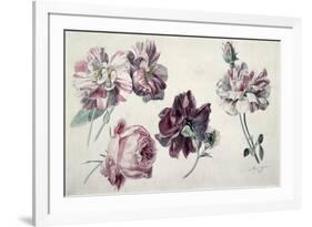 Roses-Sir Lawrence Alma-Tadema-Framed Giclee Print