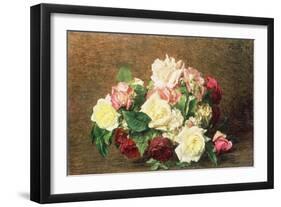 Roses-Henri Fantin-Latour-Framed Giclee Print