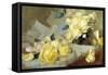 Roses-James Stuart Park-Framed Stretched Canvas