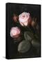 Roses-Johan Laurentz Jensen (Attr to)-Framed Stretched Canvas