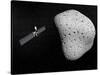 Rosetta Probe and Comet 67P Churyumov-Gerasimenko-null-Stretched Canvas