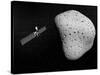 Rosetta Probe and Comet 67P Churyumov-Gerasimenko-null-Stretched Canvas