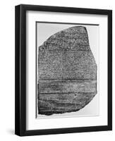 Rosetta Stone-null-Framed Photographic Print