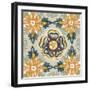 Rosette Adornment I-Margaret Ferry-Framed Art Print