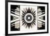 Rosette Burst-null-Framed Art Print