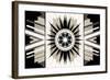 Rosette Burst-null-Framed Art Print