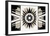 Rosette Burst-null-Framed Art Print