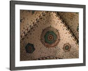 Rosette, Fresco, 1459 Gothic, Chapel of the Three Kings (Named by Christian I)-null-Framed Photographic Print