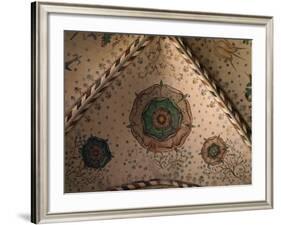 Rosette, Fresco, 1459 Gothic, Chapel of the Three Kings (Named by Christian I)-null-Framed Photographic Print