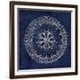 Rosette I Indigo-Wild Apple Portfolio-Framed Art Print