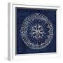 Rosette I Indigo-Wild Apple Portfolio-Framed Art Print