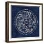 Rosette II Indigo-Wild Apple Portfolio-Framed Art Print