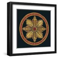 Rosette II-Lee Anderson-Framed Art Print