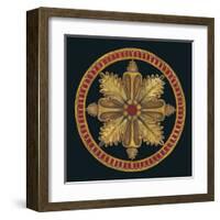 Rosette II-Lee Anderson-Framed Art Print