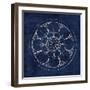 Rosette III Indigo-Wild Apple Portfolio-Framed Art Print