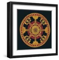 Rosette III-Lee Anderson-Framed Art Print