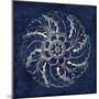 Rosette IV Indigo-Wild Apple Portfolio-Mounted Art Print