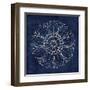 Rosette VII Indigo-Wild Apple Portfolio-Framed Art Print