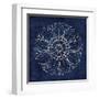 Rosette VII Indigo-Wild Apple Portfolio-Framed Art Print